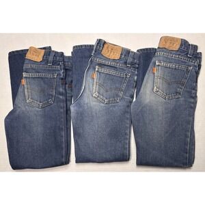 Lot 3 Vintage 80s Levi's Orange Tab Jeans Women's 12 Regular USA Made 318-0617